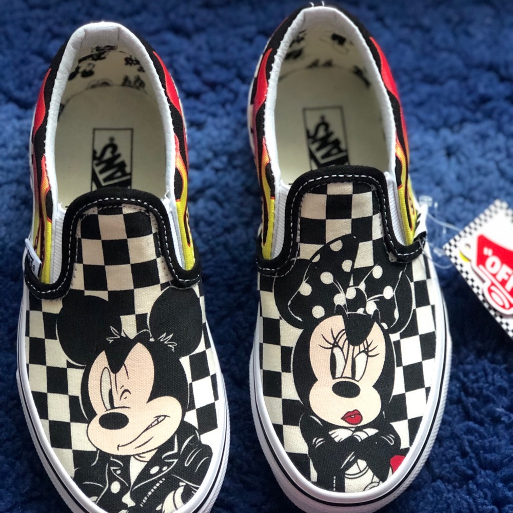 Mickey Mouse vans- kids size 13